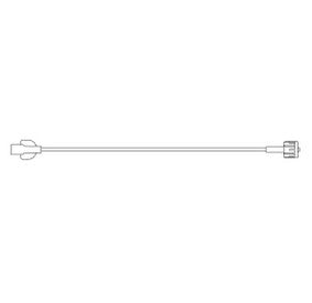 B Braun Medical Microbore Extension Sets - Micro Bore IV Extension Set for High Flow Rate, 36" - V6203