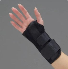 Deroyal - Wrist Brace DeRoyal Foam / Metal Left Hand Black One Size Fits Most - 5067-02