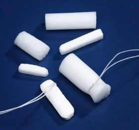 Summit Medical AbsorbENT Ear Wick / Ear Packing - Absorbent Ear Wick, Lint Free, Sterile, 9 mm x 15 mm - OT-5200-25