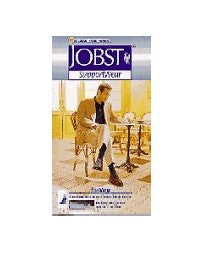 JOBST for Men Dress - Compression Socks Knee High X-Large Black Closed Toe - 110783
