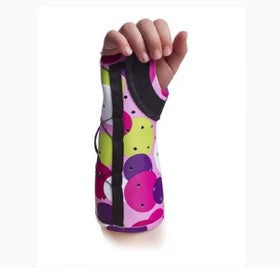DJO Global Short Arm Fracture Braces - Short Arm Fracture Brace, Open Thumb, Right, Size 3XS, Black - 311-12-1111
