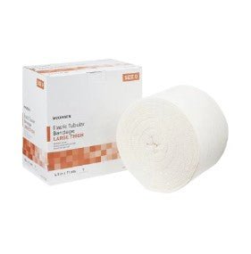 McKesson Spandagrip - Elastic Tubular Support Bandage 4-1/2 Inch X 11 Yard Large Thigh Standard Compression Pull On Natural Size G NonSterile - 182-13116G