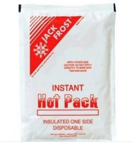 Cardinal Health Instant Hot Packs - Instant Hot Pack, Insulated, 6" x 8.75" - 30104