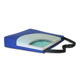 NYOrtho APEX Wedge Gel-Foam Wheelchair Cushions - APEX Wedge Gel-Foam Cushion, 18" x 16" x 2"-4" - 9597-WGL-181642