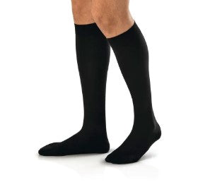 JOBST for Men Classic - Compression Socks Knee High Large Black Closed Toe - 110303