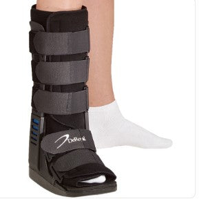 DeRoyal Inline Walker Wide Foot Plate Provides Patient Comfort and Stability, Standard Open Heel , Pediatric - 15520002