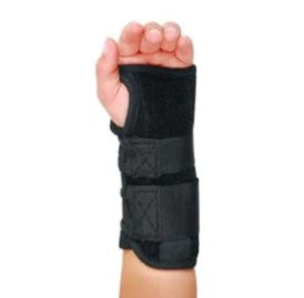 Hely & Weber Splint Orthosis Tiny Titan Wrist/Forearm/Thumb Felt/Brushed Nylon Black Left Ea - 450TINY-LT