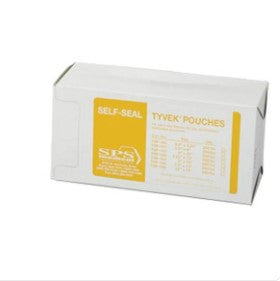 SPS Medical Tyvek Self-Seal Steri Pouches - Tyvek Self-Seal Steri Pouch, 3.5" x 5.25" Box of 200 - TSP-180