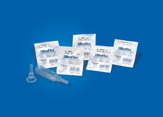 Bard UltraFlex Male External Catheter Self-Adhesive Band Silicone Large - 33304