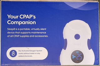 Sleep8 CPAP Sanitizing Cleaning Companion System - SLP82043