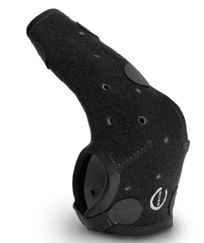DJO Exos Hand Based Radial Gutter Brace - Black Right / Medium - 9" - < 10"