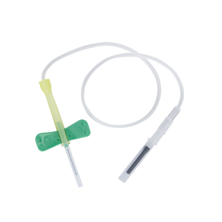 Prevent® G Blood Collection Set 21 Gauge 3/4 Inch Needle Length Safety Needle 12 Inch Tubing Sterile - 16-BC2134