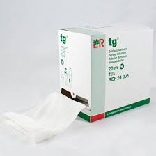 tg - Elastic Tubular Support Bandage 6-3/10 Inch X 11 Yard Small Trunk Standard Compression Pull On White Size K1 NonSterile - Case of 10 - 24030