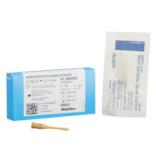 Teleflex - Gland Catheter 10 Fr. 5 cc Balloon Word Bartholin Style 5 cm Length - 564000