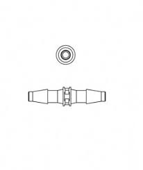 Welch Allyn Tubing Connectors - CONNECTOR, MALE / MALE, 5/32"TUBING - Pack of 10 - 1372