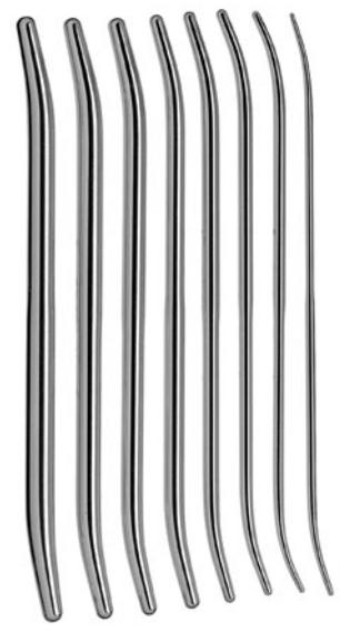 V. Mueller Uterine Dilator 37 Fr. / 39 Fr. Pratt 11-3/8 Inch Length - GL1450-007