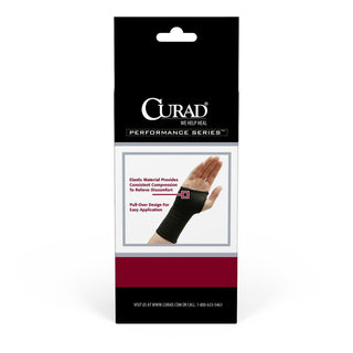 Medline CURAD Performance Series Elastic Pull-Over Wrist Supports - Extra Large - ORT19600XLD