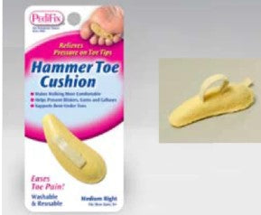 Pedifix Hammertoe Crest Cushions - HAMMER TOE CREST, RETAIL, LARGE RIGHT - P54-LR