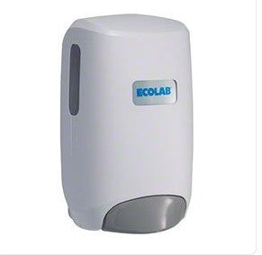 Ecolab Nexa Compact Hand Hygiene Dispenser White Push Bar 750 mL Wall Mount - Case of 6 - 92023000