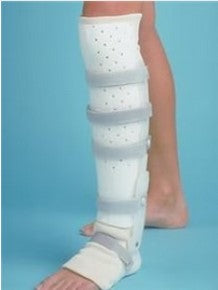AliMed Miami Tibial Fracture PTB Braces - Fracture PTB Brace, Foot Component, Right, Size M - 60605