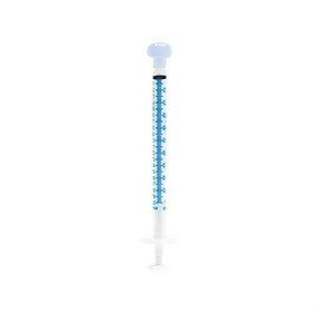 Medisca Precisedose Dispenser With Tip Cap Polypropylene, Clear (1 Ml) PK/50 - 8148-01