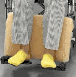 Wheelchair Leg Pad For Wheelchair W/Buckle - 6350
