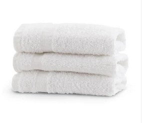 Medline Medline Classic Cotton Terry Washcloths - Basic 100% Cotton Washcloth, White, 12" x 12", 0.7 lb./Dz. - MDTWC3C11HZ