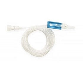 Vygon Light Guard Microbore Extension Sets - Microbore Extension Set with Slide Clamp, Luer Lock, 60" - AMS-636