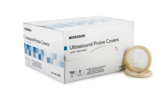 McKesson Ultrasound Probe Cover 1-1/4 X 8 Inch For use with Ultrasound Probe Box of 100 - 16-1001