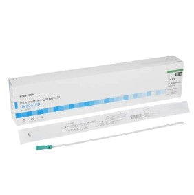McKesson - Urethral Catheter Straight Tip Uncoated PVC 14 Fr. 16 Inch Each  - 16-M1614