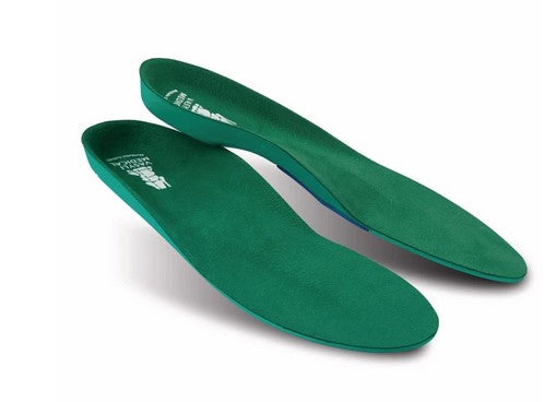 Vasyli Custom Full Length Insoles, Green, X-Large -  081328301
