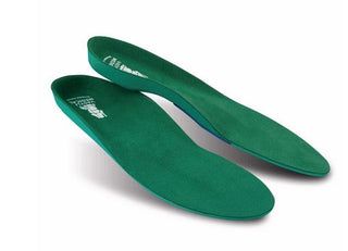 Vasyli Custom Full Length Insoles, Green, X-Large -  081328301