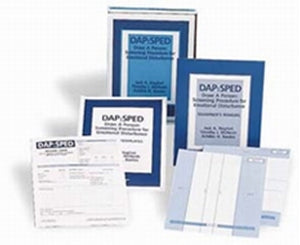 DAP:SPED Record Forms (25) Jack Naglieri, Timothy McNeish, Achilles Bardos