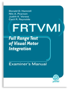 FRTVMI Scoring Transparency Donald D. Hammill, Nils A. Pearson, Judith K. Voress, Cecil R. Reynolds