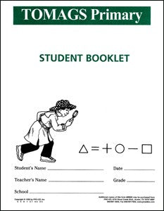 TOMAGS Primary Level Student Booklets (25) Gail R. Ryser, Susan K. Johnsen