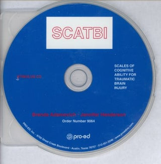 SCATBI Stimulus CD Brenda B. Adamovich, Jennifer Henderson