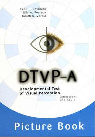 DTVP-A Picture Book Cecil R. Reynolds, Nils A. Pearson, Judith K. Voress