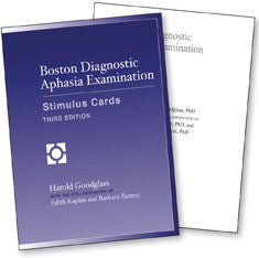 BDAE-3 Short Form Kit Harold Goodglass, Edith Kaplan, Barbara Barresi