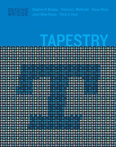 Reading Bridge–Second Edition: Tapestry, Level 2 Book 1-Teacher's Guide