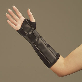 DeRoyal Wrist Splint DeRoyal Foam Right Hand Black Medium