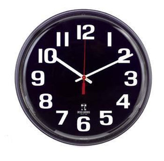12 Inch Black Face Clock