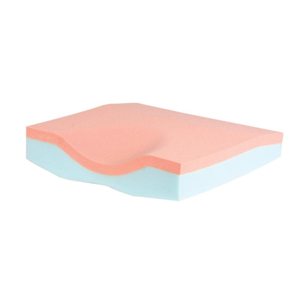 AliMed Sit-Straight Stay-Put Coccyx Cushion Sit-Straight Stay-Put Coccyx Cushion, 16"W x 16"D x 3"H - 10954