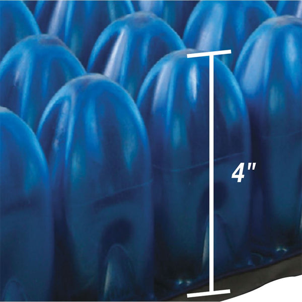 AliMed AeroCell II High Cell Cushion, Single- or Dual-Valve AeroCell II, High Cell, Dual Valve, 18"W x 16"D x 4"H - 11037