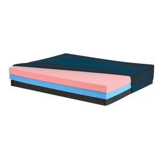 AliMed Deluxe T-Foam Combo Cushion Combo Cushion, 18"W x 16"D x 3"H - 1175
