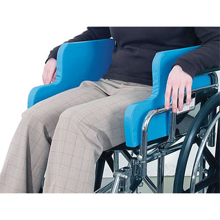 AliMed Wheelchair Side Supports Wheelchair Side Supports, Tall, 10.5"H x 17.75" x 1", Pair - 1241