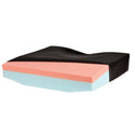 AliMed Sit-Straight Coccyx Cushion w/T-Foam Sit-Straight Coccyx Cushion w/T-Foam and Standard Cover, 16"W x 16"D - 1247