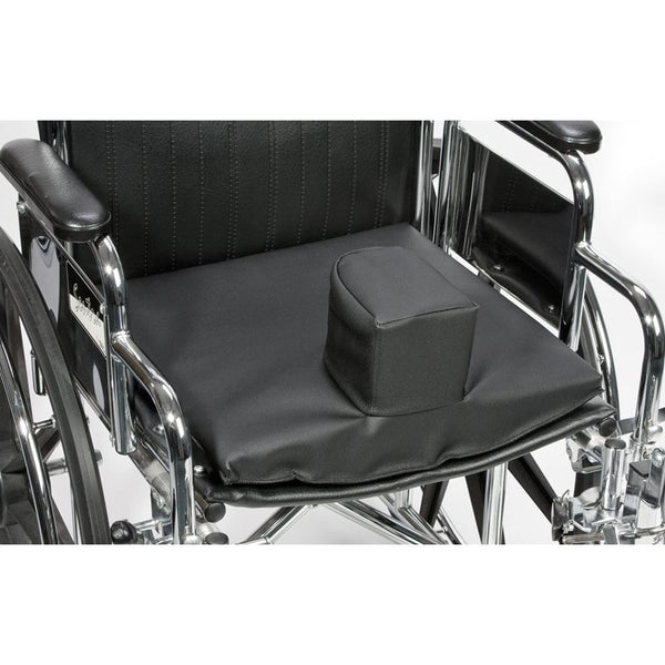 AliMed Solid Seat Insert with Pommel Solid Seat Insert w/Pommel, w/T-Foam Layer, 18"W x 16"D - 1314