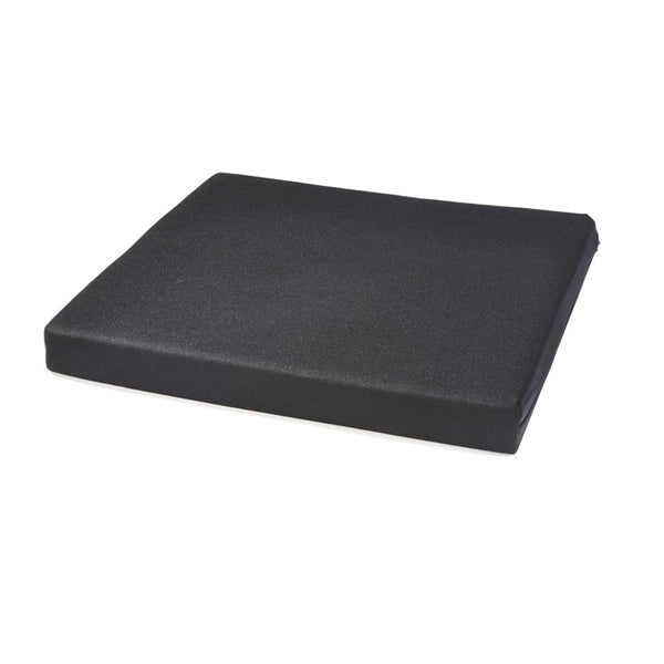 AliMed Latex Comfort Cushions Latex Cushion, 16"W x 16"H x 4"H, Black Knit Cover - 142-JR