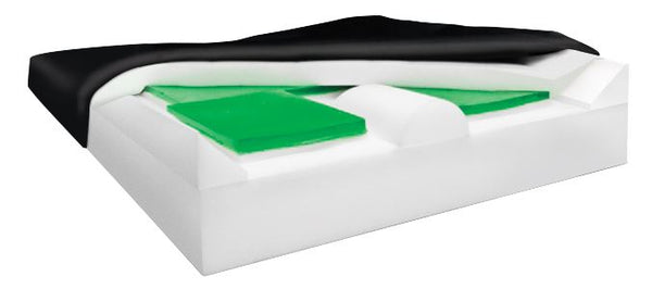 AliMed Elite Gel Cushions Elite Gel Cushion, 18"W x 16"D x 4.5"H - 1421