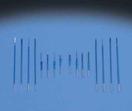 DeRoyal Electrosurgical Electrode 1 Inch Coated Stainless Steel Needle Disposable Sterile